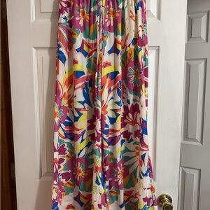 Flying Tomato Multicolor Floral Wide Leg Pants